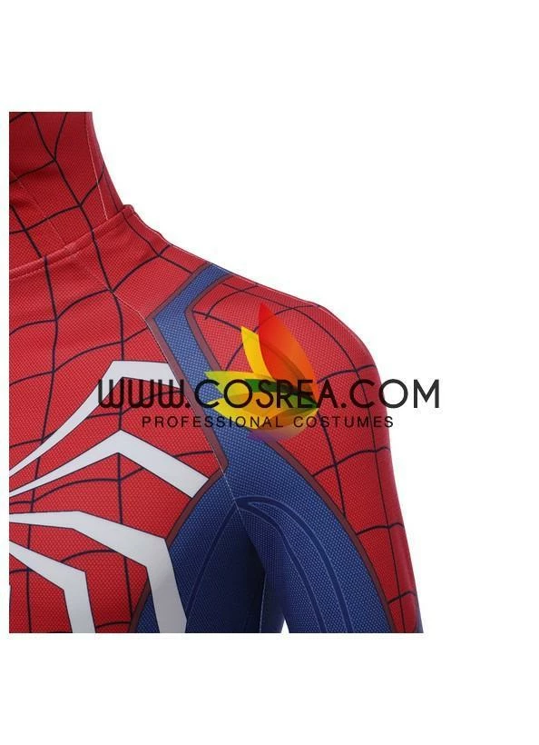 Cosrea Spiderman PS4 Classic Blue Cosplay Costume Marvel Universe