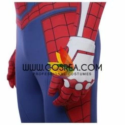 Cosrea Spiderman PS4 Classic Blue Cosplay Costume Marvel Universe
