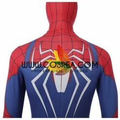 Cosrea Spiderman PS4 Classic Blue Cosplay Costume Marvel Universe