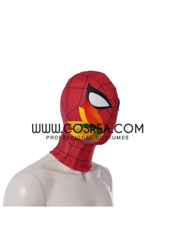 Cosrea Spiderman PS4 Classic Blue Cosplay Costume Marvel Universe
