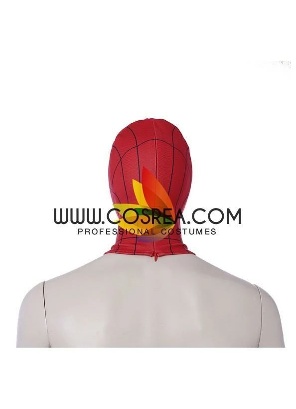 Cosrea Spiderman PS4 Classic Blue Cosplay Costume Marvel Universe