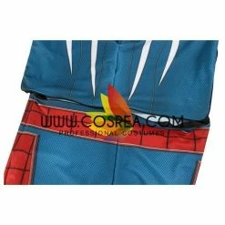 Cosrea Marvel Universe Spiderman PS4 Metallic Blue Cosplay Costume