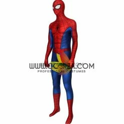 Cosrea Spiderman PS4 Game Classic Version Digital Printed Cosplay Costume