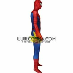 Cosrea Spiderman PS4 Game Classic Version Digital Printed Cosplay Costume