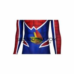 Cosrea Marvel Universe Spiderman PS4 Game Punk Suit Digital Printed Cosplay Costume