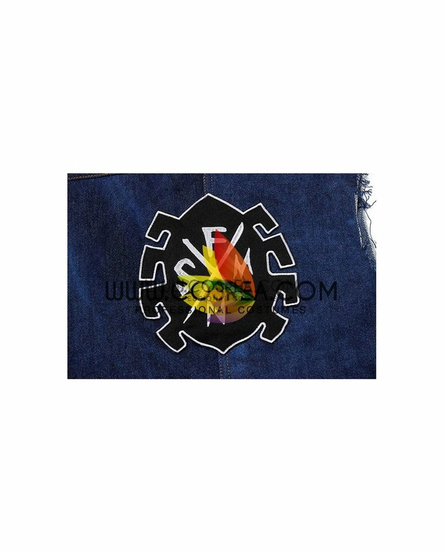 Cosrea Spiderman PS4 Game Punk Suit Kids Size Digital Printed Cosplay Costume Marvel Universe