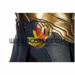 Cosrea Thanos Infinity War Metallic PU Leather Cosplay Costume