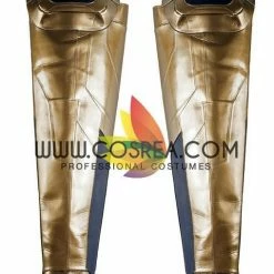 Cosrea Thanos Infinity War Metallic PU Leather Cosplay Costume