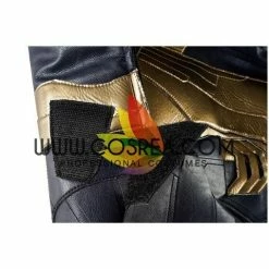 Cosrea Thanos Infinity War Metallic PU Leather Cosplay Costume