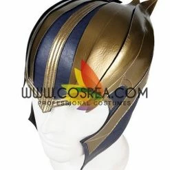 Cosrea Thanos Infinity War Metallic PU Leather Cosplay Costume