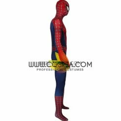 Cosrea Marvel Universe The Amazing Spiderman 2 Peter Parker Digital Printed Cosplay Costume