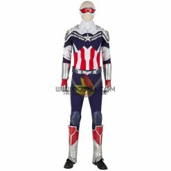 Cosrea The Falcon And Winter Soldier TV Series Uniform Fabric Version Cosplay Costume