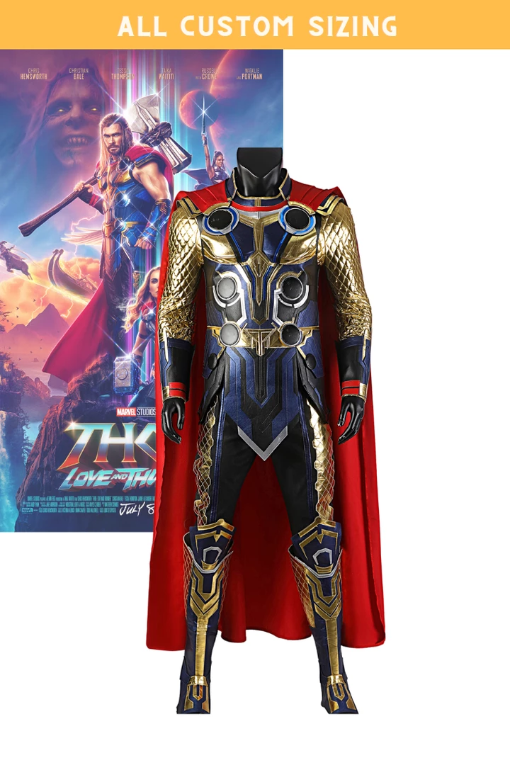 Cosrea Thor Love And Thunder Custom Complete Cosplay Costume Marvel Universe