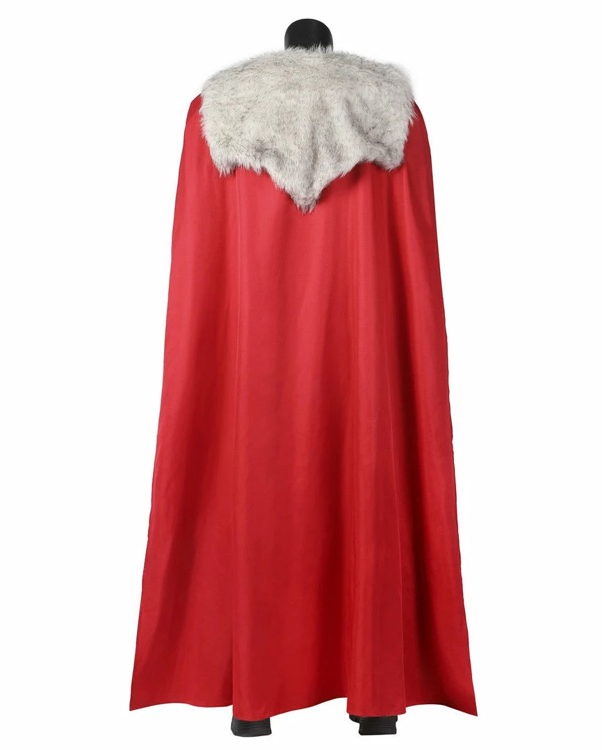 Cosrea Thor Love And Thunder Faux Fur Cape Version Cosplay Costume