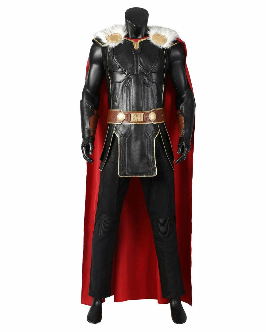 Cosrea Thor Love And Thunder Faux Fur Cape Version Cosplay Costume