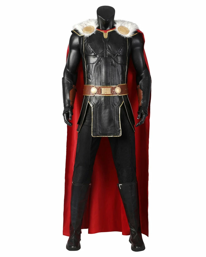 Cosrea Thor Love And Thunder Faux Fur Cape Version Cosplay Costume