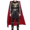 Cosrea Marvel Universe Thor Dark World PU Leather Cosplay Costume