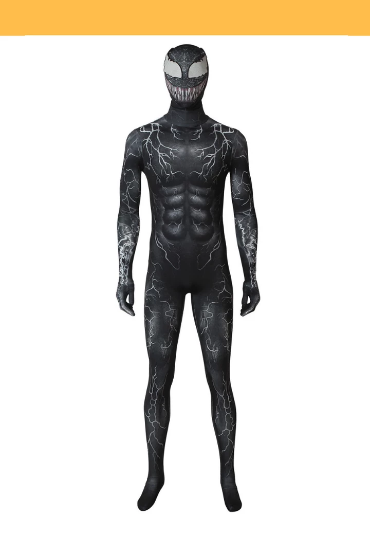 Cosrea Venom Eddie Brock Digital Printed Cosplay Costume