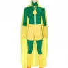 Cosrea Vision Halloween Wanda And Vision TV Series Cosplay Costume Marvel Universe