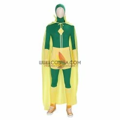 Cosrea Vision Halloween Wanda And Vision TV Series Cosplay Costume Marvel Universe