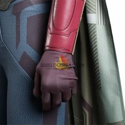 Cosrea Marvel Universe Vision Infinity War Cosplay Costume