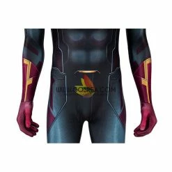 Cosrea Marvel Universe Vision Infinity War Digital Printed Cosplay Costume