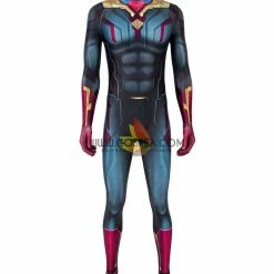 Cosrea Marvel Universe Vision Infinity War Digital Printed Cosplay Costume