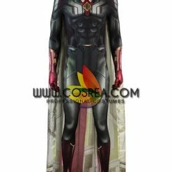 Cosrea Vision The Avengers Digital Printed Cosplay Costume