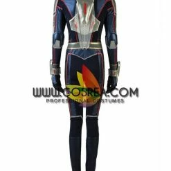 Cosrea Wasp Metallic Blue PU Leather Cosplay Costume