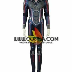 Cosrea Wasp Metallic Blue PU Leather Cosplay Costume