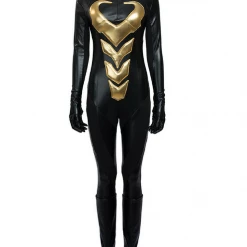 Cosrea Wasp Comic Appearance PU Leather Cosplay Costume