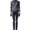 Cosrea Marvel Universe Wasp Movie Version PU Leather Cosplay Costume