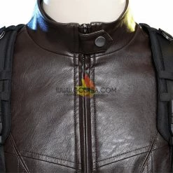 Cosrea Winter Soldier The Falcon And Winter Soldier TV Series Full PU Leather Version Cosplay Costume Marvel Universe