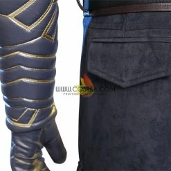 Cosrea Winter Soldier The Falcon And Winter Soldier TV Series Full PU Leather Version Cosplay Costume Marvel Universe