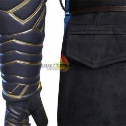 Cosrea Winter Soldier The Falcon And Winter Soldier TV Series Full PU Leather Version Cosplay Costume Marvel Universe