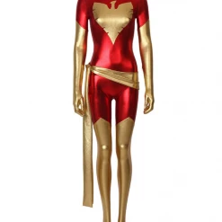 Cosrea Phoenix X-Men Classic Red Spandex Cosplay Costume Cosplay Costumes