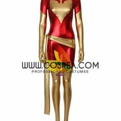 Cosrea Phoenix X-Men Classic Red Spandex Cosplay Costume Cosplay Costumes