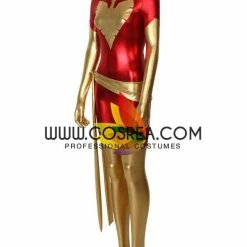 Cosrea Phoenix X-Men Classic Red Spandex Cosplay Costume Cosplay Costumes