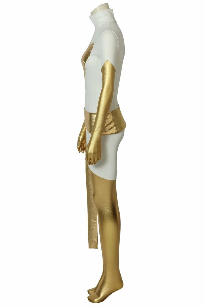 Cosrea Phoenix X-Men Pearl White Spandex Cosplay Costume