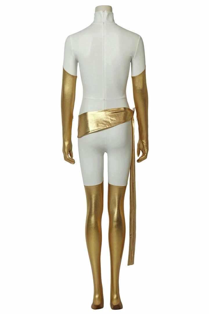 Cosrea Phoenix X-Men Pearl White Spandex Cosplay Costume