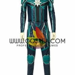 Cosrea Marvel Universe Yon Rogg Star Force Captain Marvel PU Leather Cosplay Costume