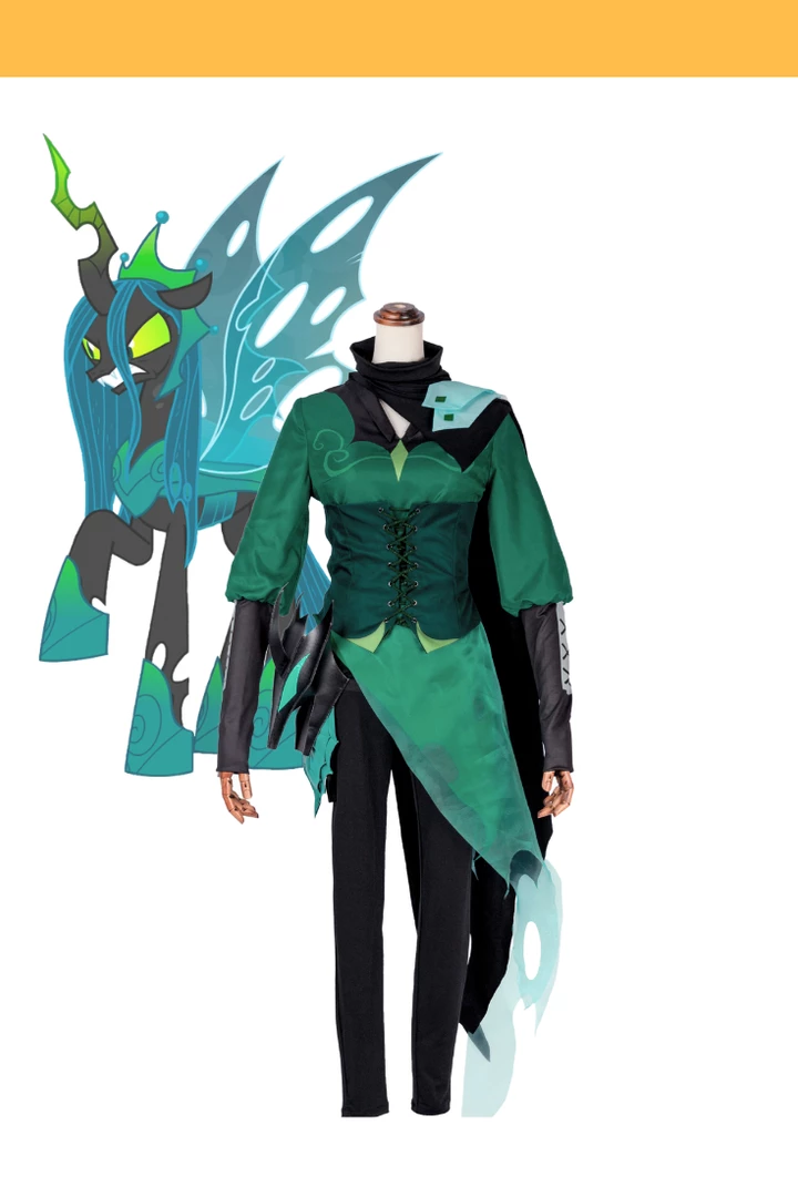 Cosrea My Little Pony Queen Chrysalis Cosplay Costume