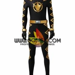 Cosrea Power Rangers Dino Thunder Black Ranger Cosplay Costume TV & Movies