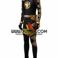 Cosrea Power Rangers Dino Thunder Black Ranger Cosplay Costume TV & Movies