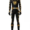 Cosrea Power Rangers Dino Thunder Black Ranger Cosplay Costume TV & Movies