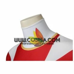 Cosrea TV & Movies Power Rangers Dino Thunder Red Ranger Cosplay Costume