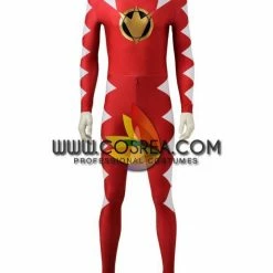 Cosrea TV & Movies Power Rangers Dino Thunder Red Ranger Cosplay Costume