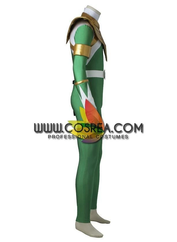 Cosrea Power Rangers Kyoryu Sentai Green Ranger Cosplay Costume