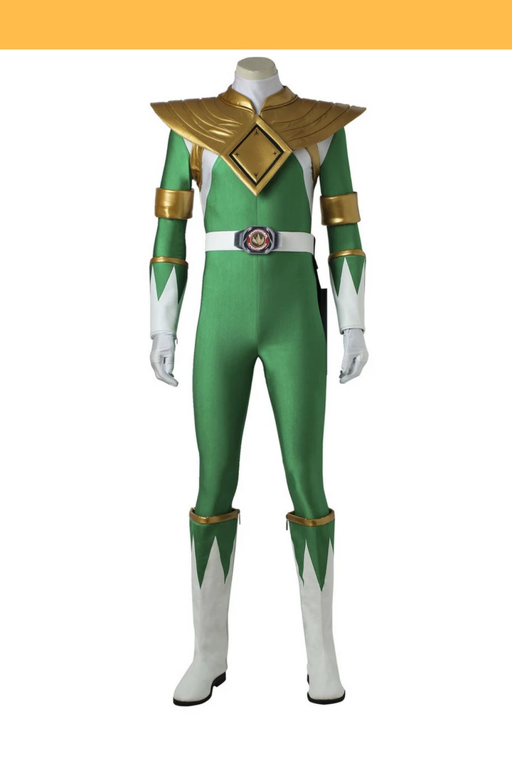 Cosrea Power Rangers Kyoryu Sentai Green Ranger Cosplay Costume