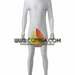 Cosrea TV & Movies Power Rangers Kyoryu Sentai White Ranger Cosplay Costume